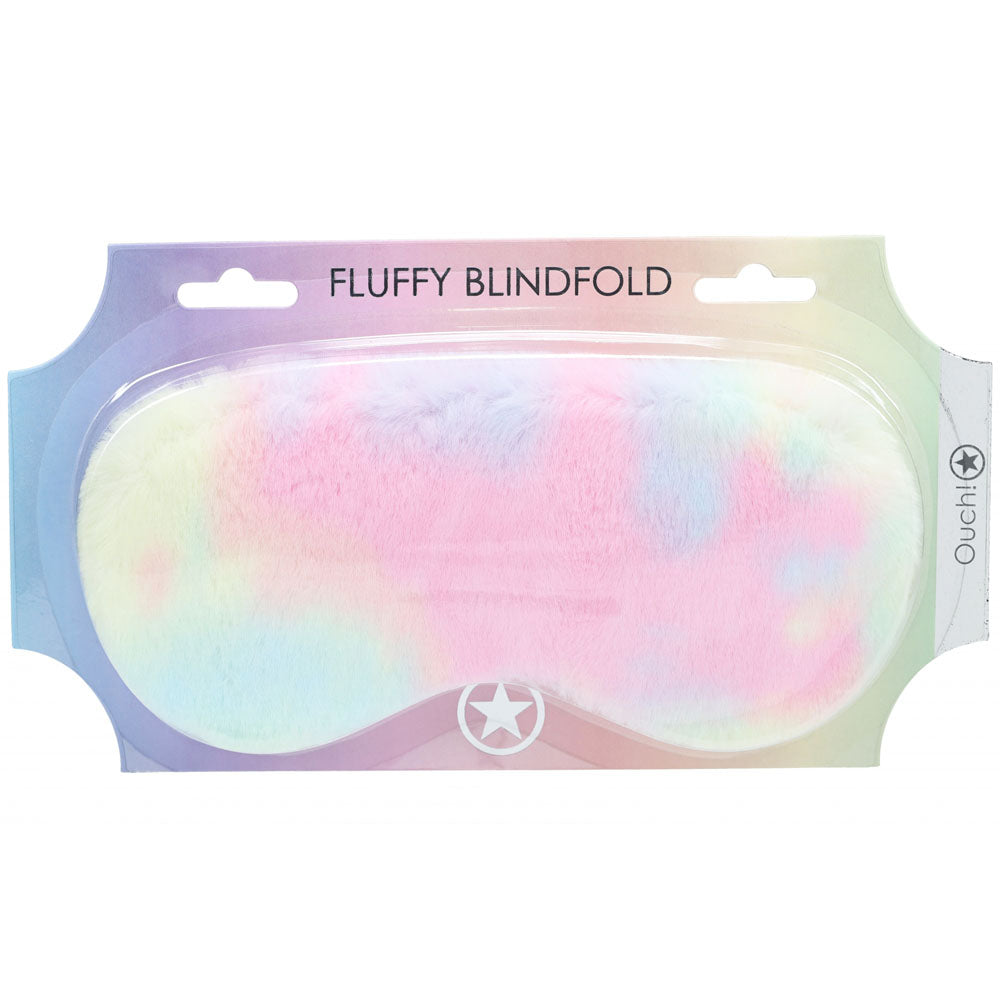 Ouch! Fluffy Mask (Multicolor) – Fluffy Eye Mask > Bondage Gear > Blindfolds - Tophatter Daily Deals