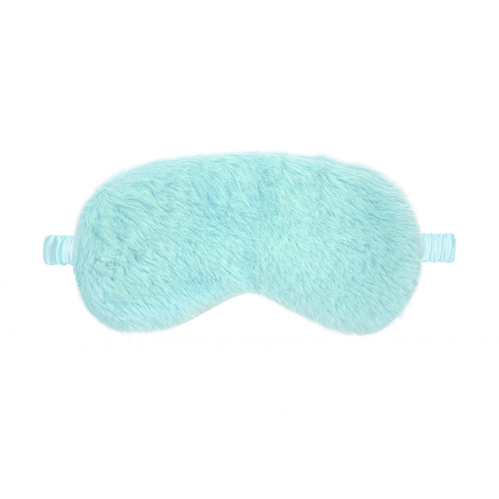 Ouch! Fluffy Mask (Powder Blue) – Soft Eye Mask > Bondage Gear > Blindfolds - Tophatter Daily Deals