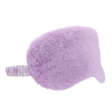 Ouch! Fluffy Mask – Soft Comfortable Fluffy Eye Mask - Purple > Bondage Gear > Blindfolds - Tophatter Daily Deals