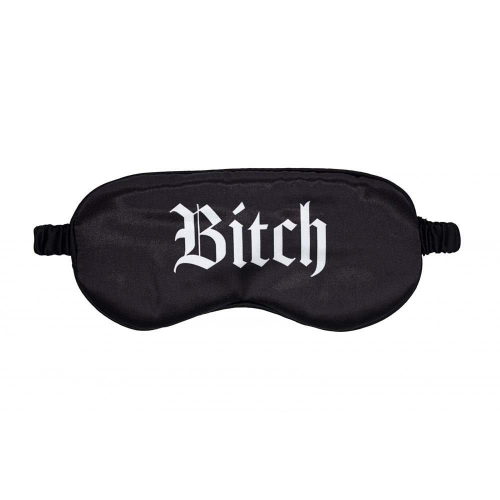 Ouch Satin Mask (Bitch) – Printed Eye Mask > Bondage Gear > Blindfolds - Tophatter Daily Deals