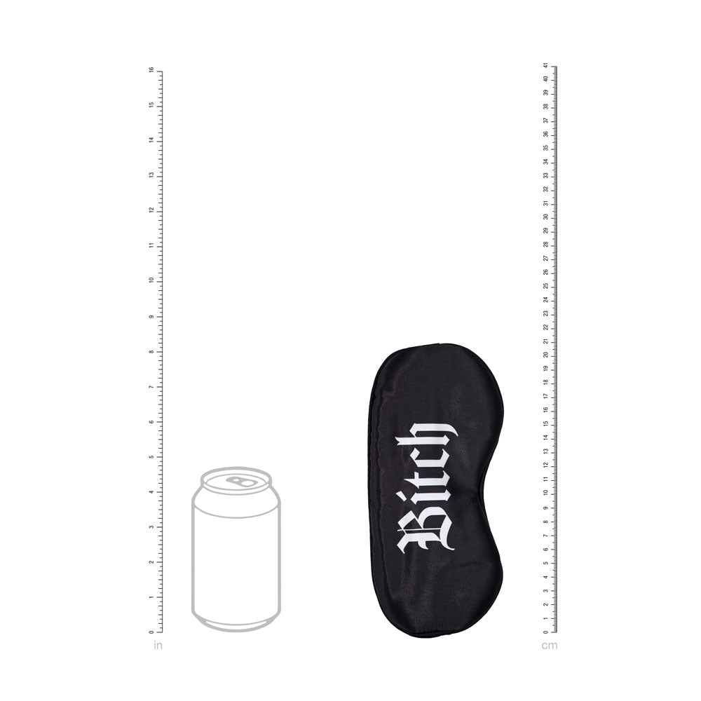 Ouch Satin Mask (Bitch) – Printed Eye Mask > Bondage Gear > Blindfolds - Tophatter Daily Deals