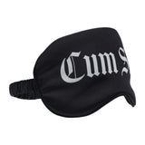 Ouch Satin Mask – "Cum Slut" Printed Luxurious Eye Mask > Bondage Gear > Blindfolds - Tophatter Daily Deals