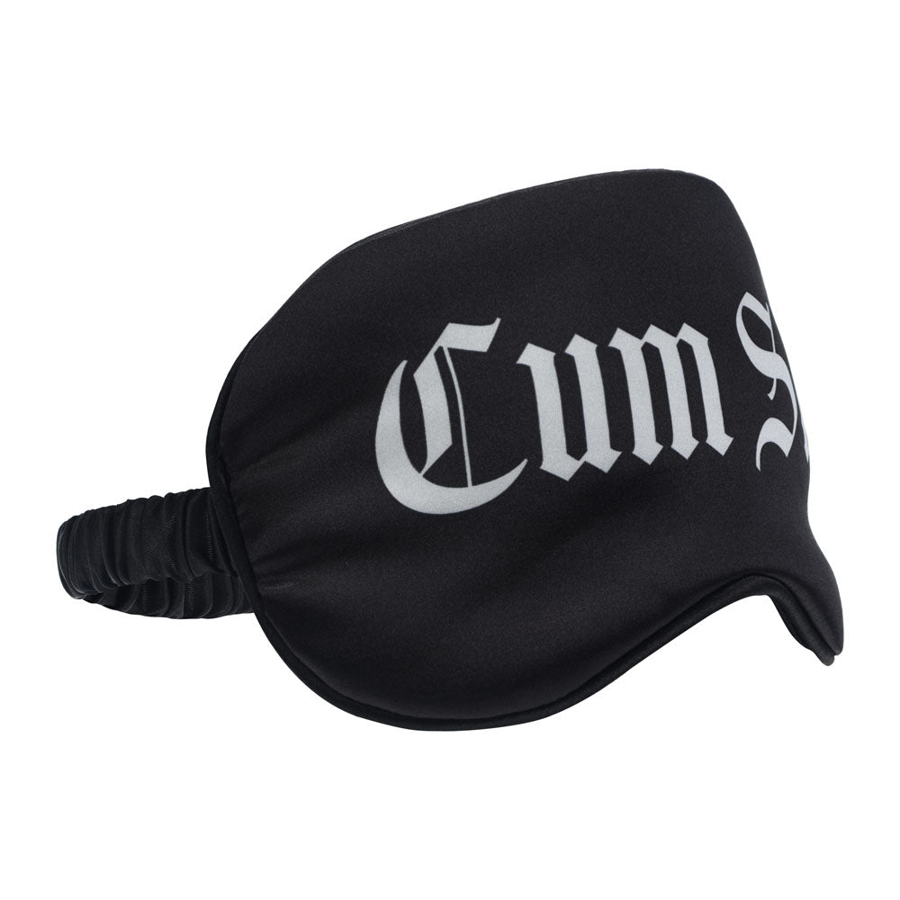 Ouch Satin Mask – "Cum Slut" Printed Luxurious Eye Mask > Bondage Gear > Blindfolds - Tophatter Daily Deals