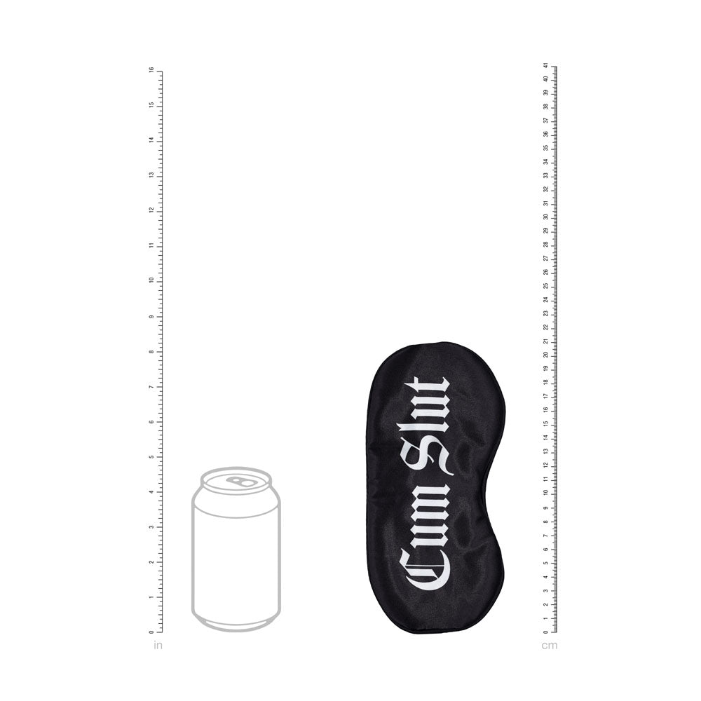 Ouch Satin Mask – "Cum Slut" Printed Luxurious Eye Mask > Bondage Gear > Blindfolds - Tophatter Daily Deals