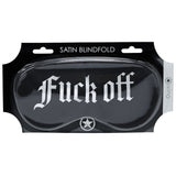 Ouch! Satin Mask – "Fuck off" Printed Luxurious Eye Mask > Bondage Gear > Blindfolds - Tophatter Daily Deals