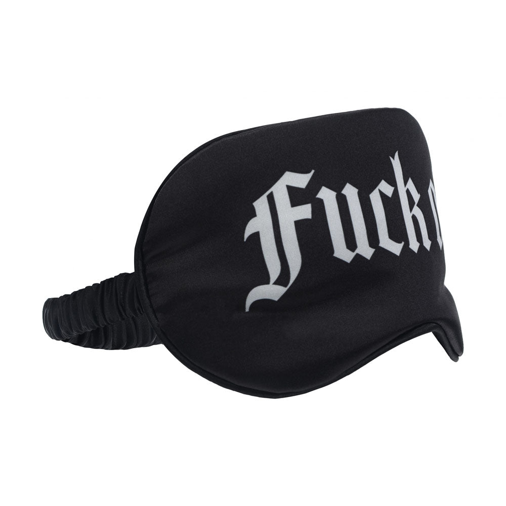 Ouch! Satin Mask – "Fuck off" Printed Luxurious Eye Mask > Bondage Gear > Blindfolds - Tophatter Daily Deals