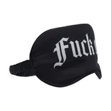 Ouch! Satin Mask – "Fuck off" Printed Luxurious Eye Mask > Bondage Gear > Blindfolds - Tophatter Daily Deals