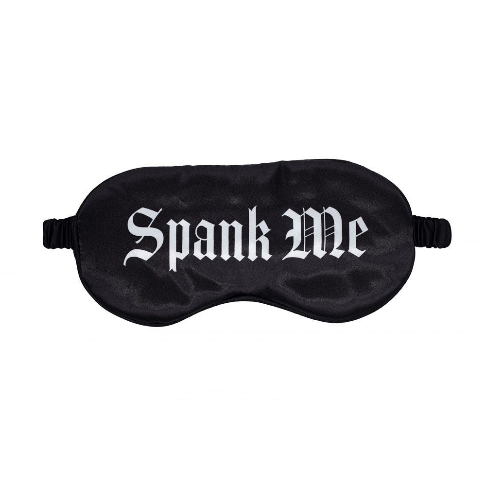 Ouch! Satin Mask – "Spank Me" Printed Eye Mask > Bondage Gear > Blindfolds - Tophatter Daily Deals