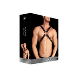 Ouch Adonis High Halter Harness – Bonded Leather Harness > Clothes > Mens Harnesses - Tophatter Daily Deals