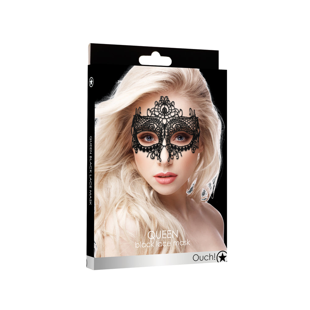 Ouch Queen Lace Mask – Lightweight Handmade Venetian Mask > Bondage Gear > Masks - Tophatter Daily Deals