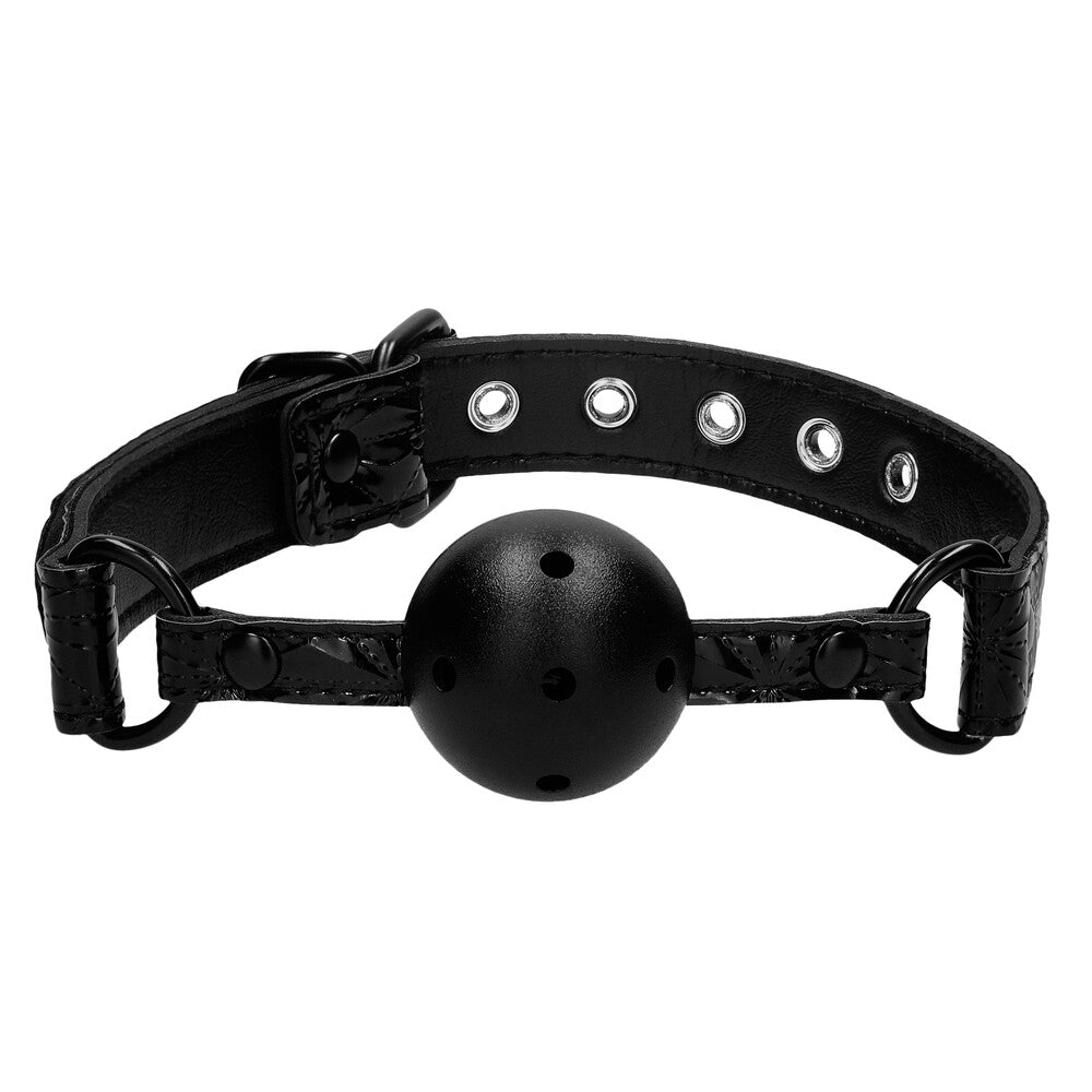 Ouch Breathable Luxury Ball Gag – Adjustable 62 cm Bondage Accessory > Bondage Gear > Gags and Bits - Tophatter Daily Deals