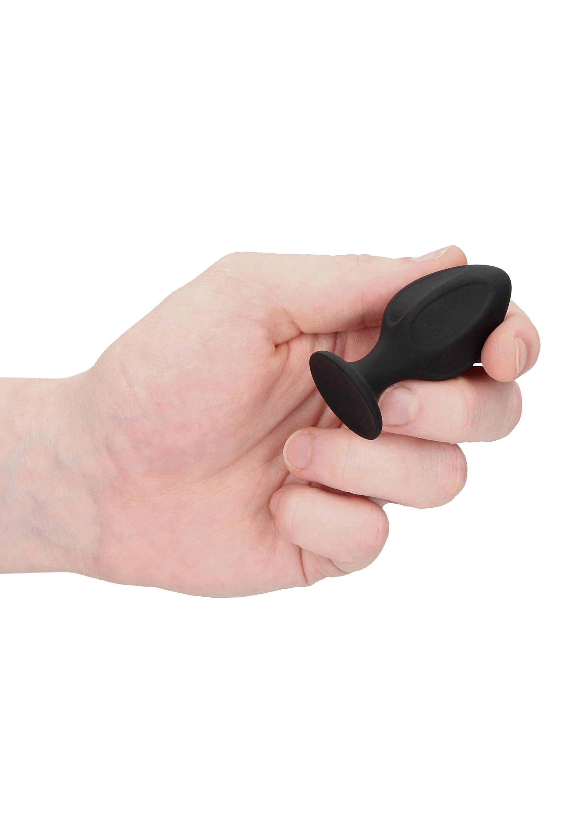 Ouch by Shots Toys - Diamond Shape Butt Plug Set - Black Sex Toy - Tophatter Daily Deals