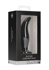 Ouch by Shots Toys - Curve Butt Plug - Black Sex Toy - Tophatter Daily Deals