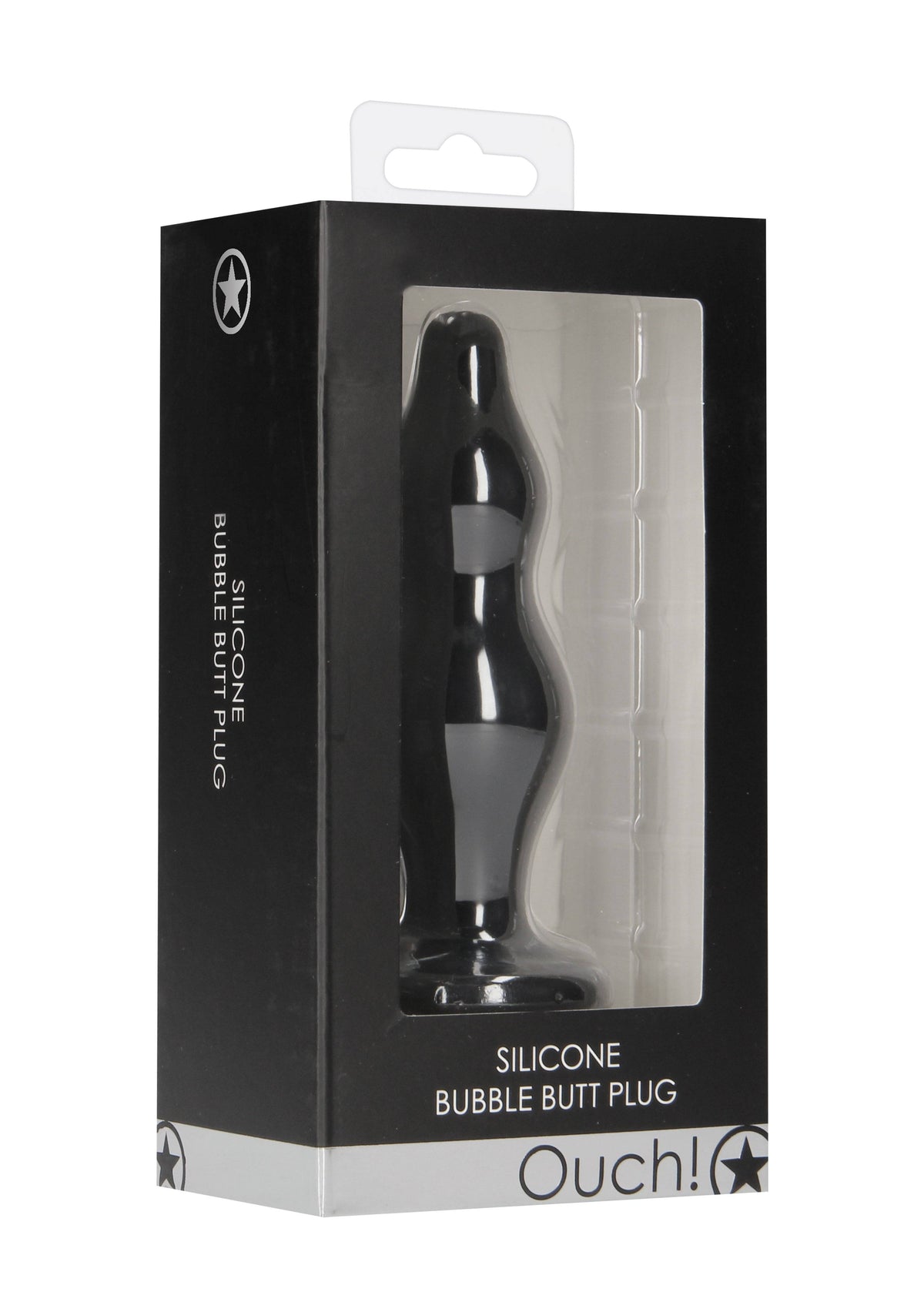 Ouch by Shots Toys - Bubble Butt Plug - Black Sex Toy - Tophatter Daily Deals