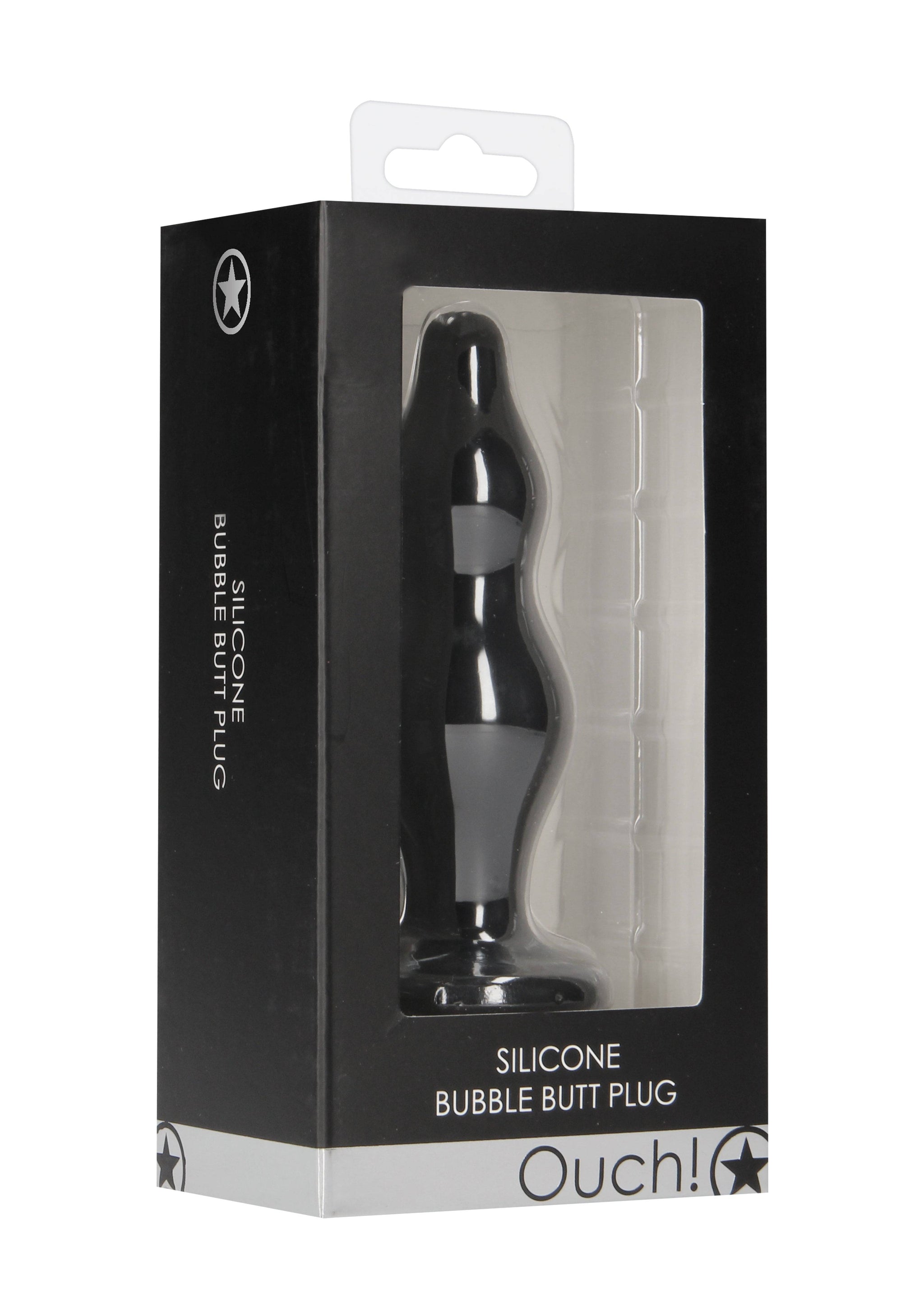 Ouch by Shots Toys - Bubble Butt Plug - Black Sex Toy - Tophatter Daily Deals