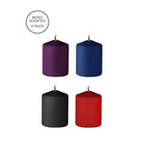 Ouch 4 Pack Mixed Scented Tease Candles – Warming Sensation Candles > Candles > Drip - Tophatter Daily Deals