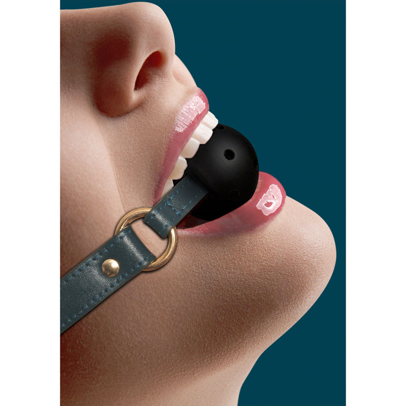 Ouch Halo Breathable Ball Gag Mouth Restraint for BDSM Play > Bondage Gear > Gags and Bits - Tophatter Daily Deals