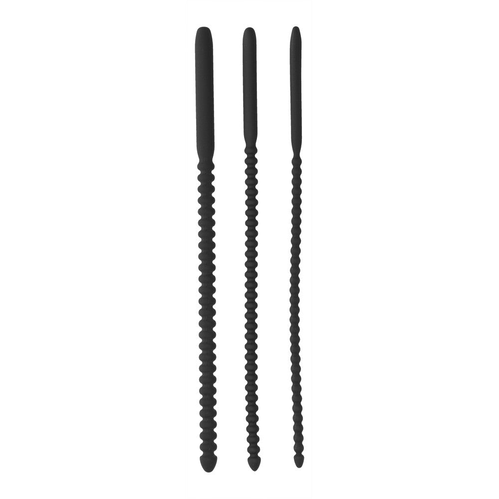 Ouch Silicone Dilator Set – Body-Safe Silicone Urethral Dilator Set > Sex Toys For Men > Sounding Rods - Tophatter Daily Deals