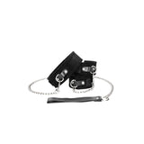 Ouch Velcro Collar With Leash And Hand Cuffs Restraints Set > Bondage Gear > Collars & Leashes - Tophatter Daily Deals