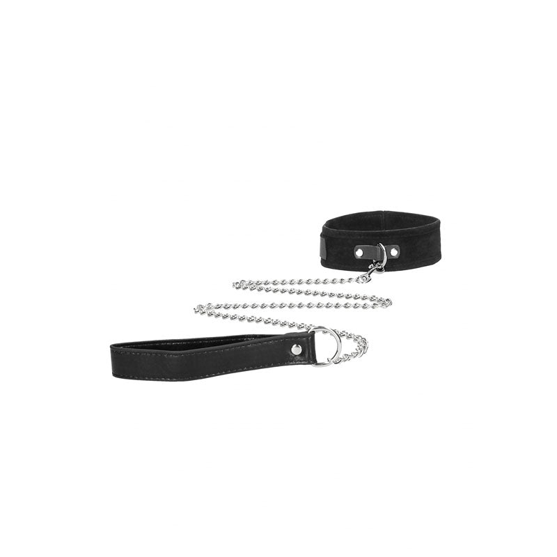 Ouch Velcro Collar With Leash And Hand Cuffs Restraints Set > Bondage Gear > Collars & Leashes - Tophatter Daily Deals