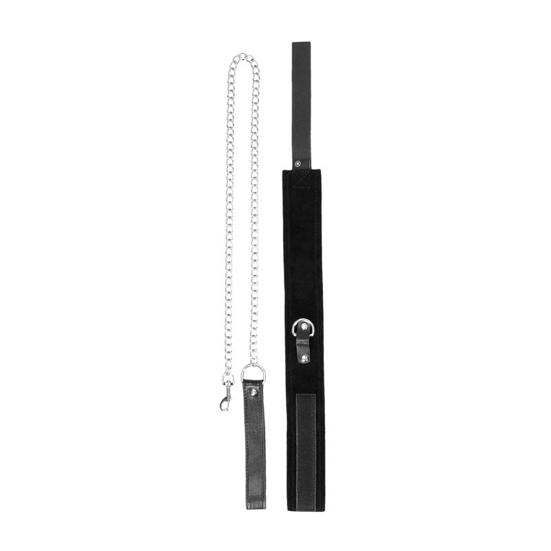Ouch Velcro Collar With Leash And Hand Cuffs Restraints Set > Bondage Gear > Collars & Leashes - Tophatter Daily Deals