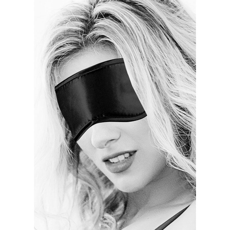 White Satin Eye Mask Blindfold for Relaxation and Intimate Moments > Bondage Gear > Blindfolds - Tophatter Daily Deals
