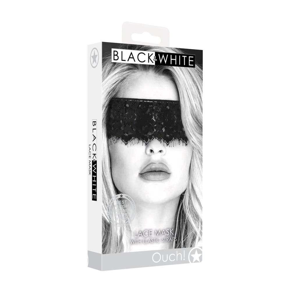 Ouch Lace Mask with Straps – Lace Eye Mask > Bondage Gear > Masks - Tophatter Daily Deals