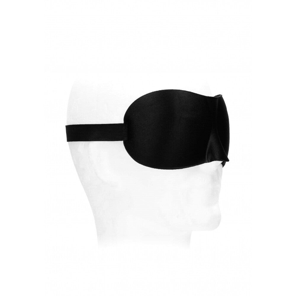 Ouch Satin Curvy Eye Mask – Soft Adjustable Blindfold > Bondage Gear > Masks - Tophatter Daily Deals