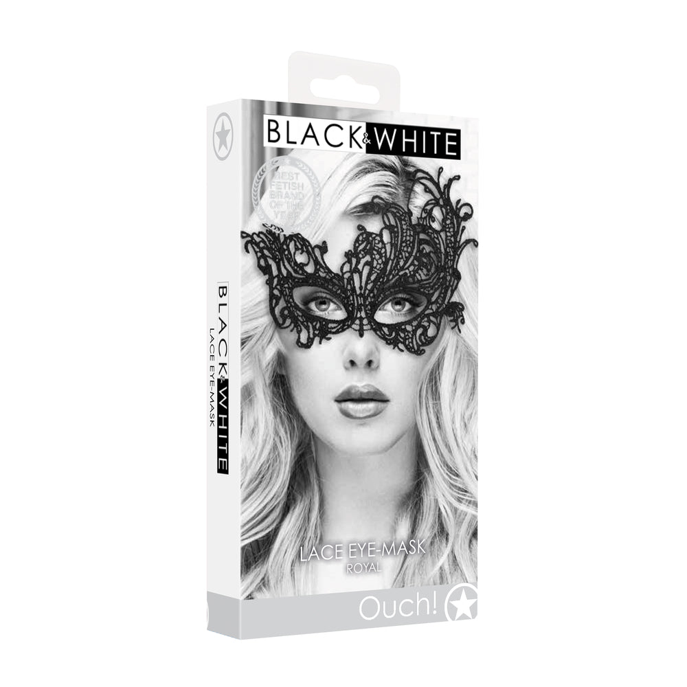 Ouch Lace Eye Mask – Handmade Lightweight Venetian-Inspired Mask > Clothes > Accessories - Tophatter Daily Deals