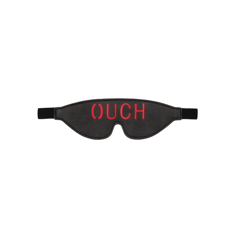 Ouch White Bonded Leather Eye Mask Ouch Eye Restraint > Bondage Gear > Blindfolds - Tophatter Daily Deals