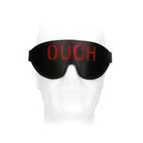 Ouch White Bonded Leather Eye Mask Ouch Eye Restraint > Bondage Gear > Blindfolds - Tophatter Daily Deals