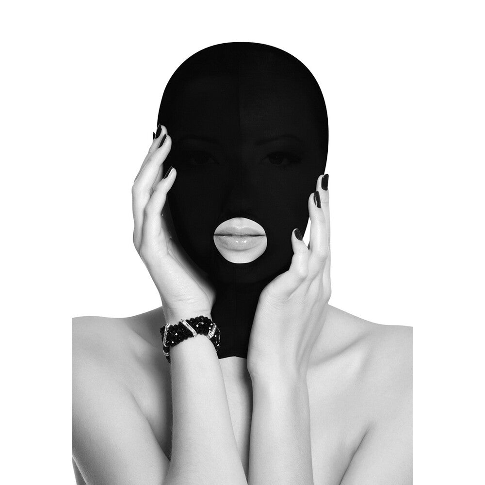 Ouch Submission Mask with Open Mouth – Lightweight Sensory Mask > Bondage Gear > Bondage Hoods - Tophatter Daily Deals