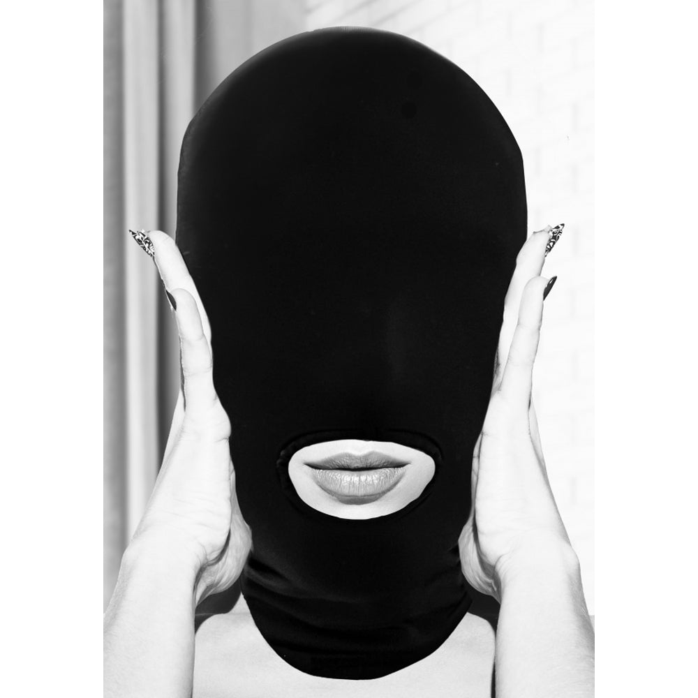 Ouch Submission Mask with Open Mouth – Lightweight Sensory Mask > Bondage Gear > Bondage Hoods - Tophatter Daily Deals