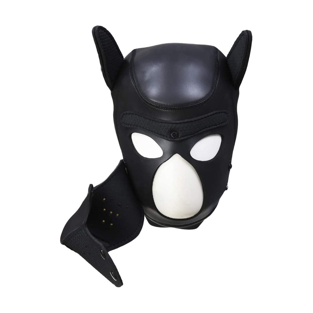 Ouch! Puppy Play Neoprene Puppy Mask – Comfortable Puppy Hood Mask > Bondage Gear > Masks - Tophatter Daily Deals