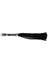 Ouch NY Collection Flogger with Black PU Leather and Iridescent Hardware > Bondage Gear > Whips & Floggers - Tophatter Daily Deals