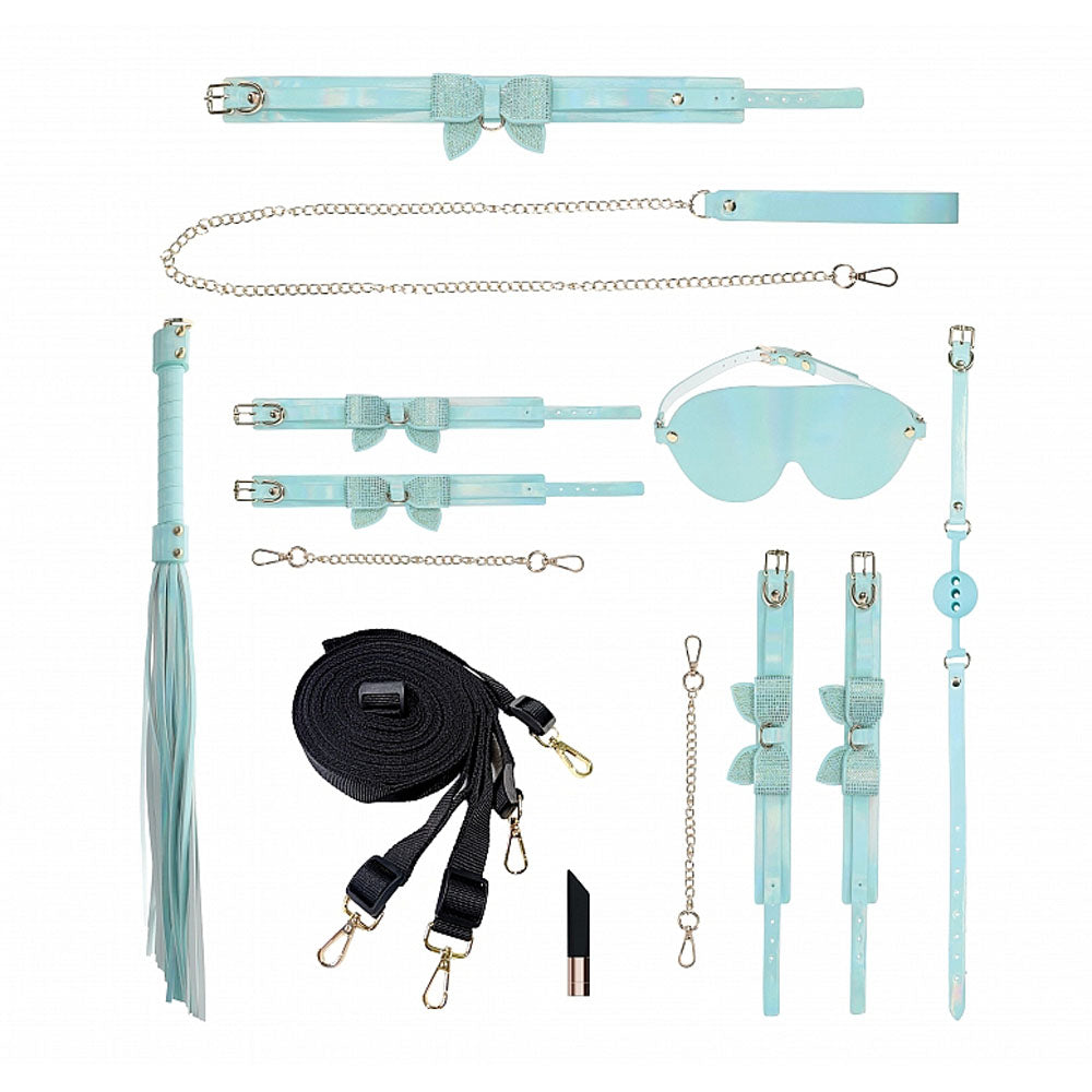 OUCH! Paris Collection 8 Piece Baby Bondage Set with Bag > Bondage Gear > Collars & Leashes - Tophatter Daily Deals