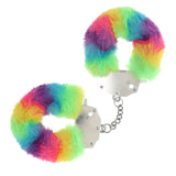 OUCH Heavy-Duty Fluffy Cuffs Multicolour 1 > Bondage Gear > Handcuffs - Tophatter Daily Deals