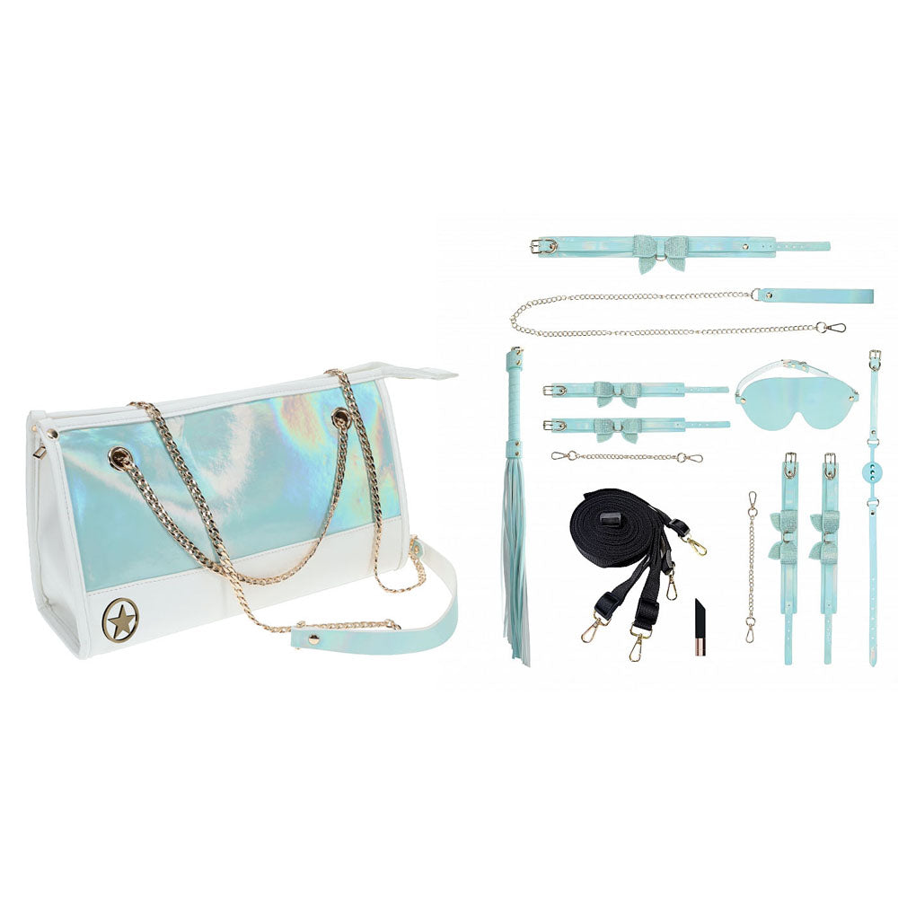 OUCH! Paris Collection 8 Piece Baby Bondage Set with Bag > Bondage Gear > Collars & Leashes - Tophatter Daily Deals