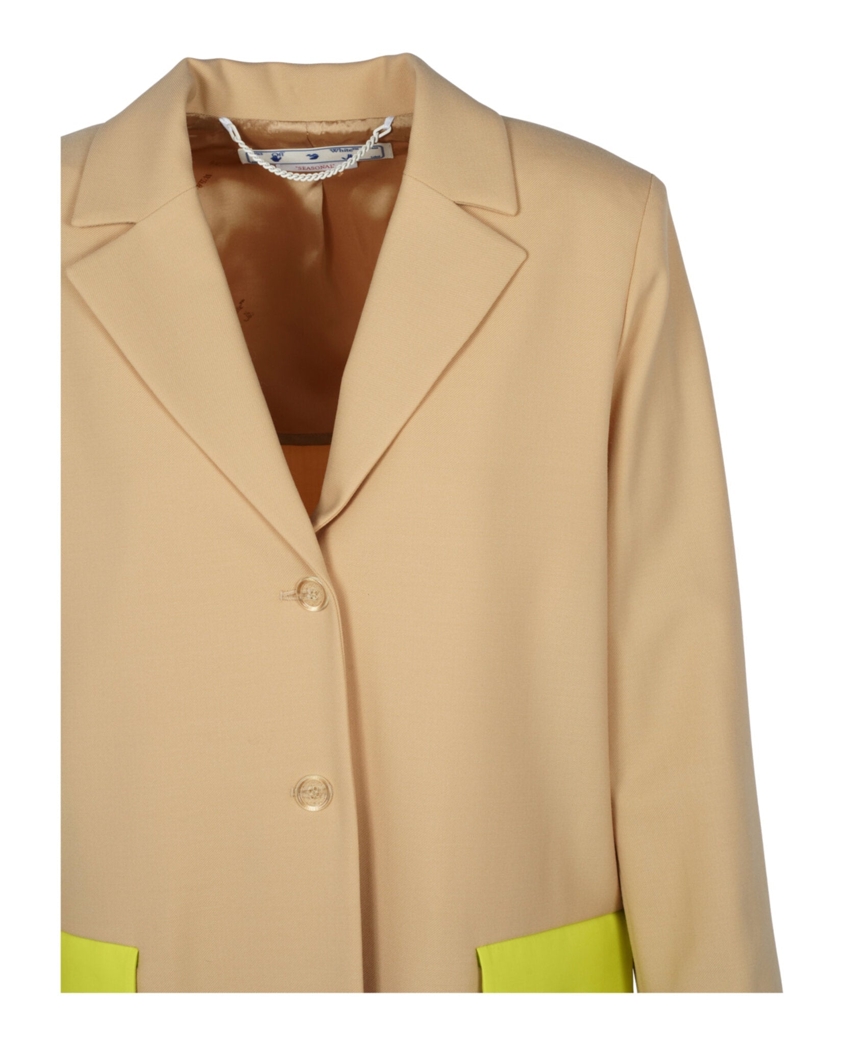 Off-White Active Light Wool Blend Tomboy Jacket Jackets - Tophatter Daily Deals