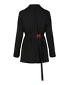 Off-White Wool Blend Relaxed Fit Blazer Jackets - Tophatter Daily Deals