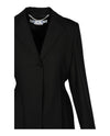 Off-White Wool Blend Relaxed Fit Blazer Jackets - Tophatter Daily Deals