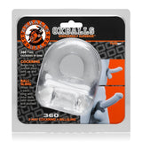 OXBALLS 360 Dual Use Cocksling Clear – Two-in-One Cockring And Ballsling > Cock Ring > Sling - Tophatter Daily Deals
