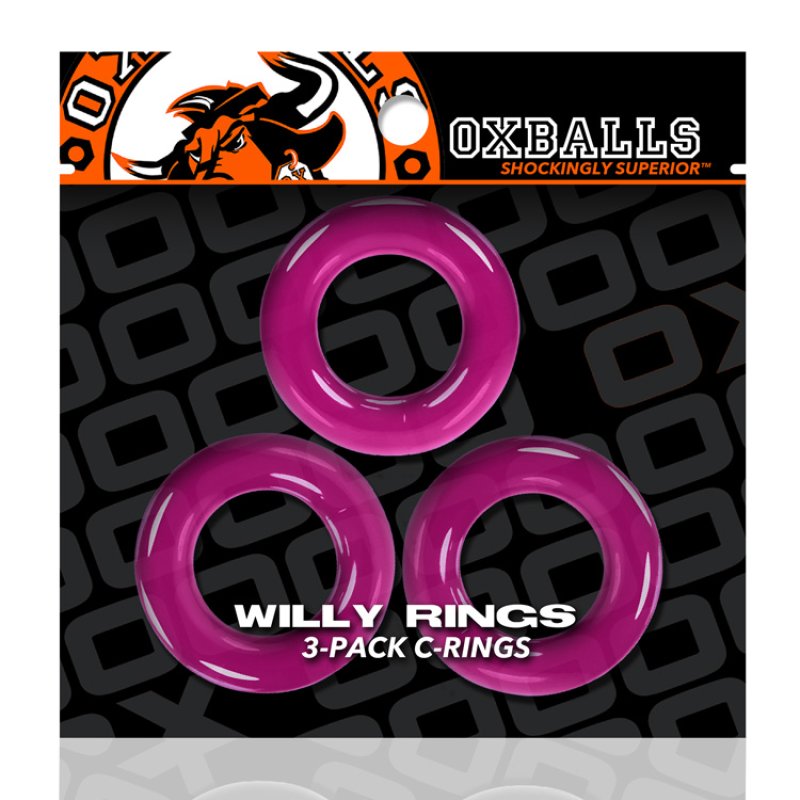 Oxballs Willy Rings 3-Pack – Stretchy Cockrings Set > Cock Ring > Sets - Tophatter Daily Deals