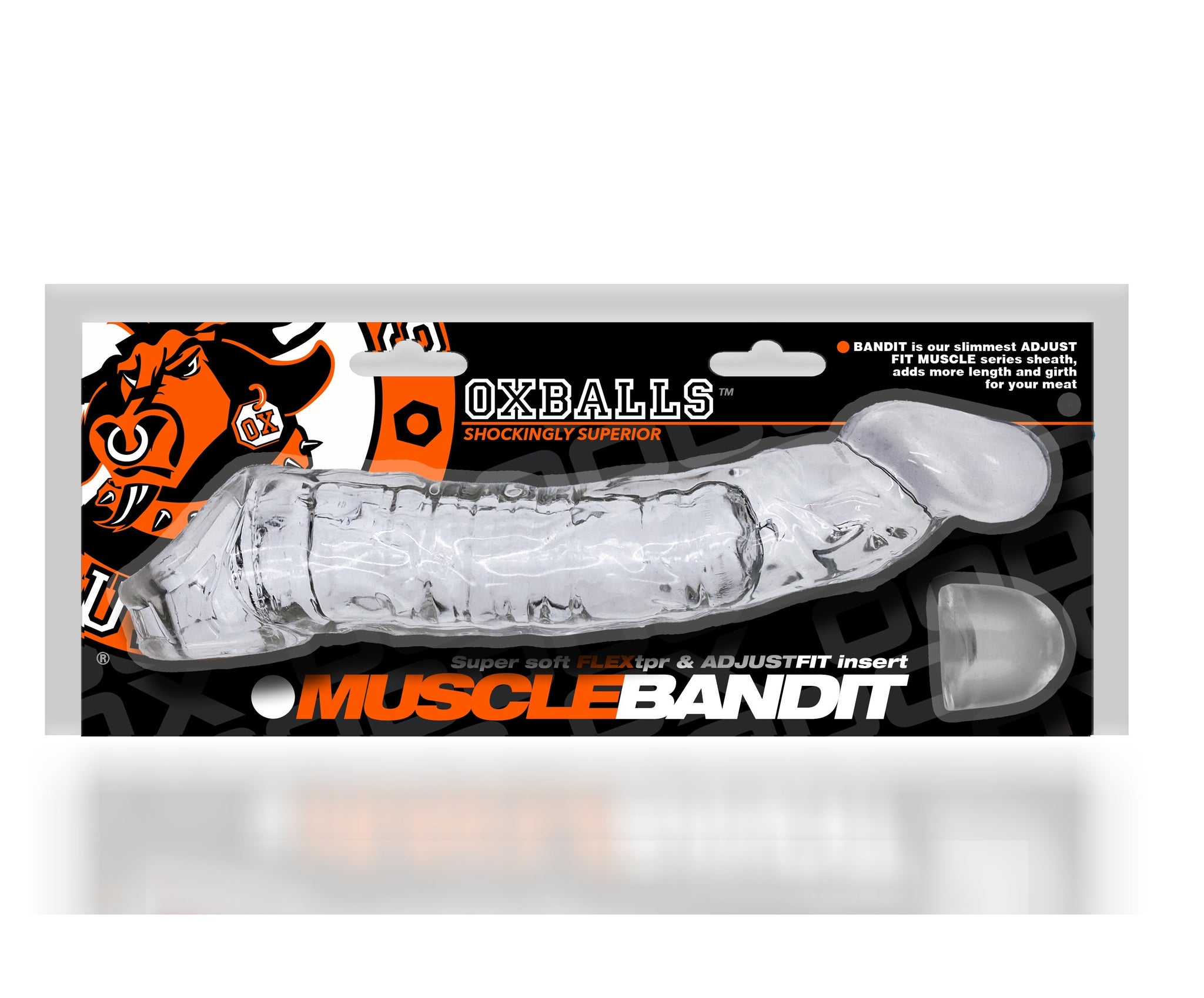 Muscle Bandit Slimmest Fit Cocksheath Clear 8.5in Length > Sex Toys For Men > Penis Sleeves - Tophatter Daily Deals