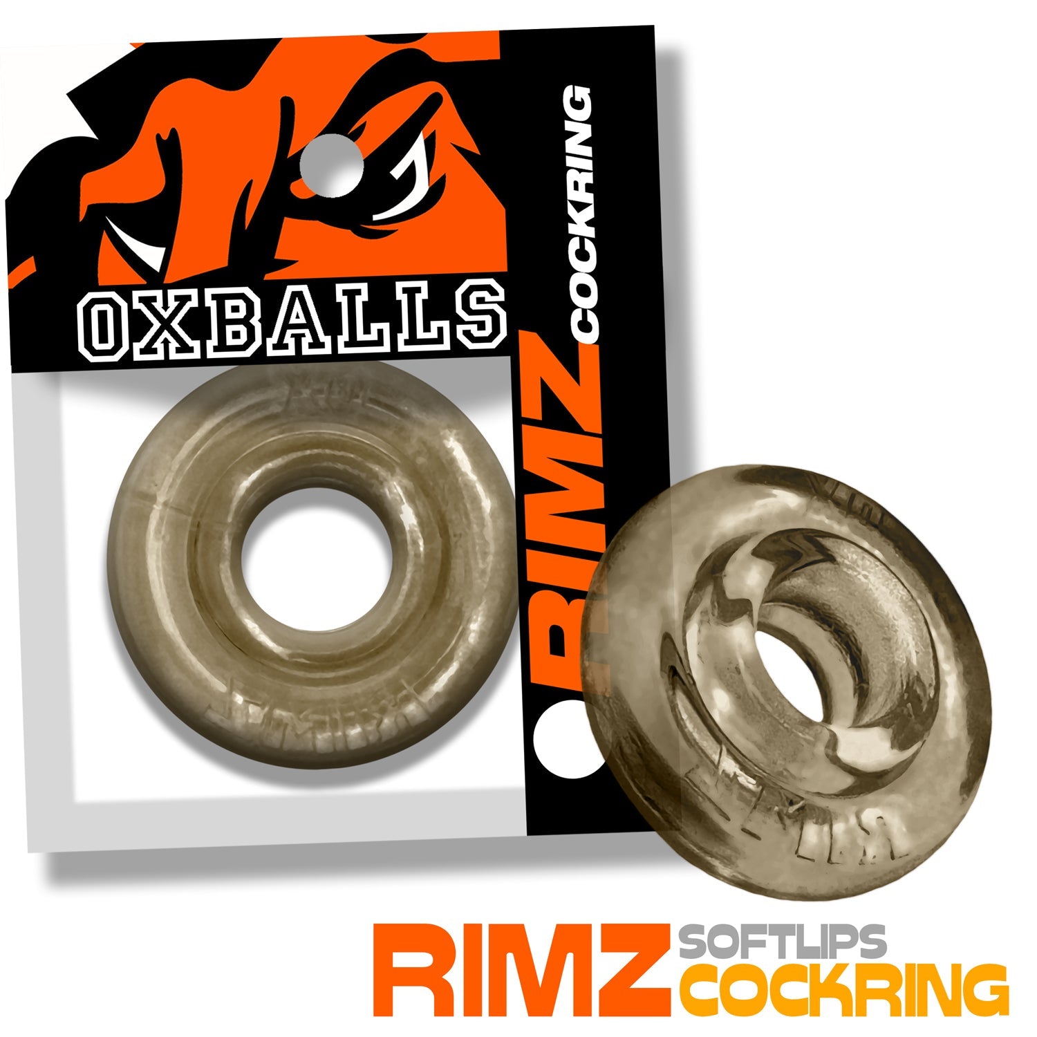 Oxballs Rimz Single Ring Storm – Soft Plush Cock Ring > Cock Ring > Single - Tophatter Daily Deals