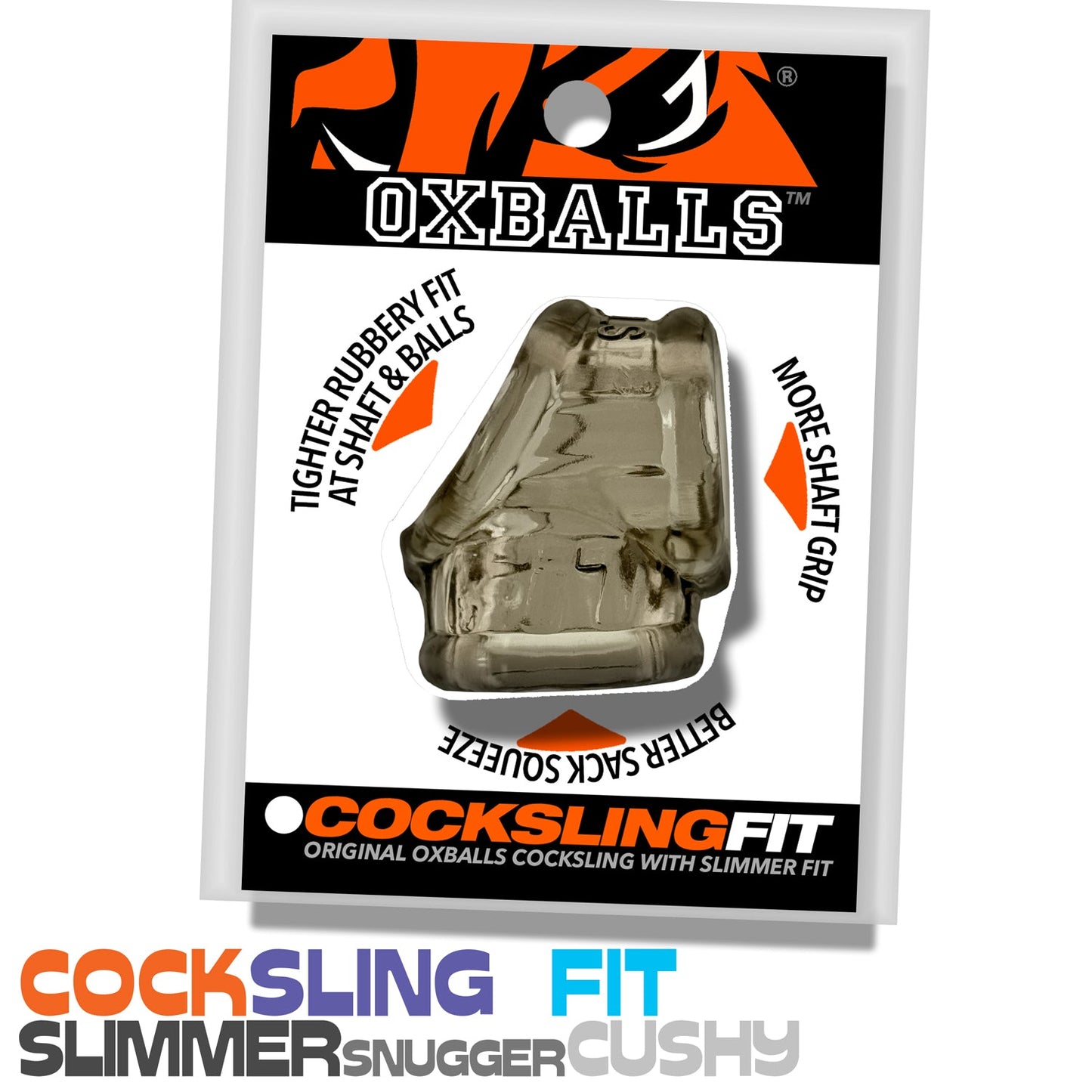 Oxballs Cocksling Fit (Storm) – Slimmed Down Cockring Sling > Cock Ring > Sling - Tophatter Daily Deals
