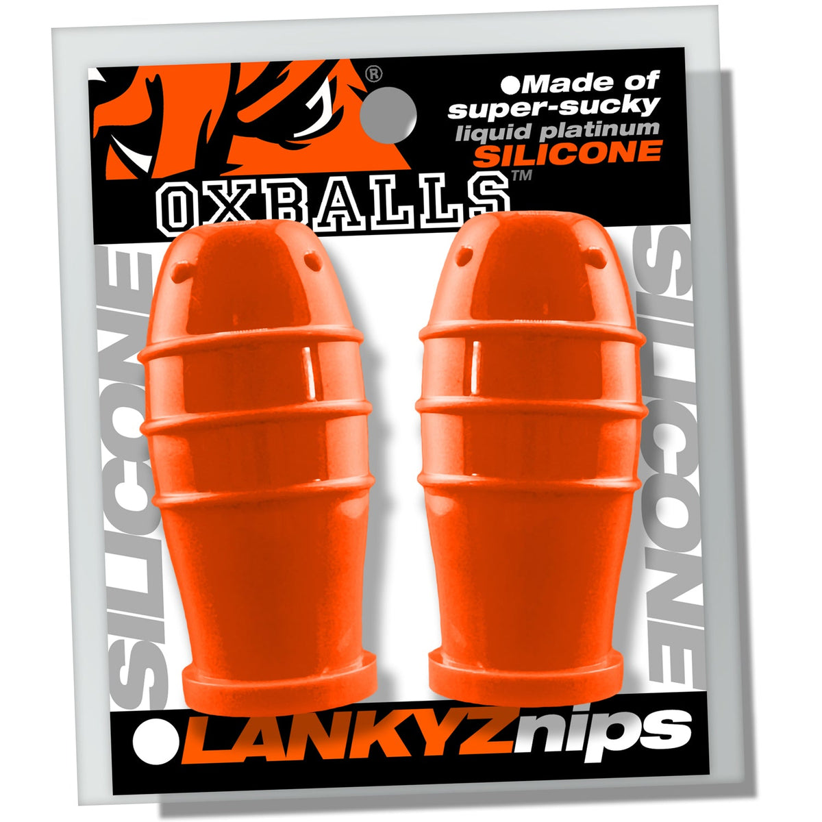 Oxballs Lankyz (Orange) – Silicone Nipsuckers > Sex Toys > Nipple Suckers - Tophatter Daily Deals