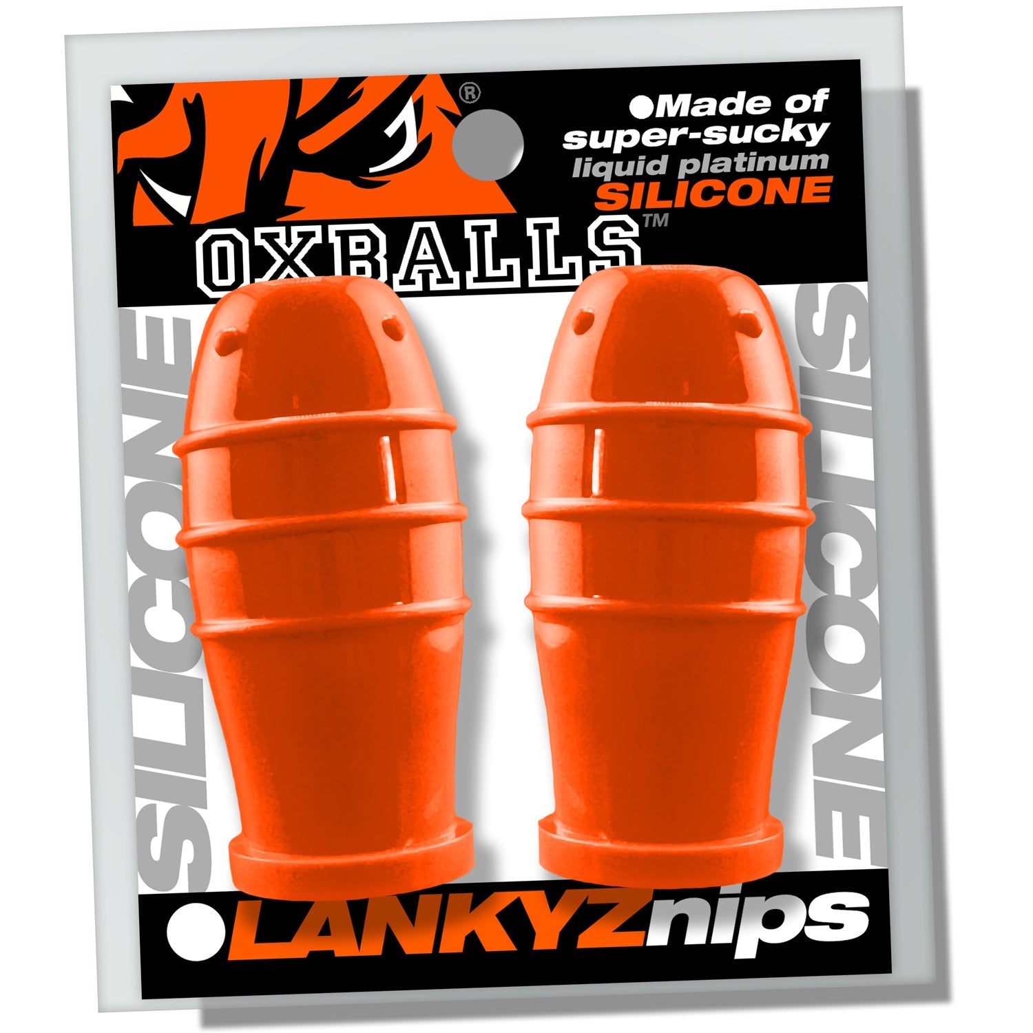 Oxballs Lankyz (Orange) – Silicone Nipsuckers > Sex Toys > Nipple Suckers - Tophatter Daily Deals