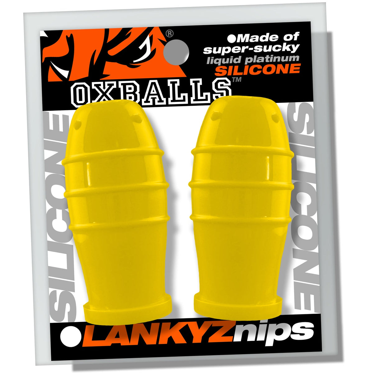 Oxballs Lankyz (Yellow) – Silicone Nipsuckers > Sex Toys > Nipple Suckers - Tophatter Daily Deals
