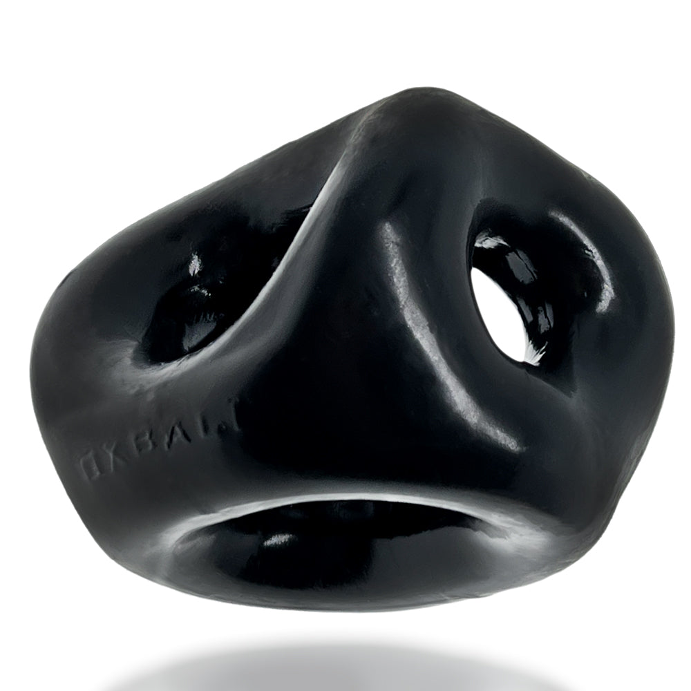 OXBALLS TRI-SPORT XL Thicker 3-Ring Cocksling Black – Enhanced Comfort and Superior Support > Cock Ring > Sling - Tophatter Daily Deals